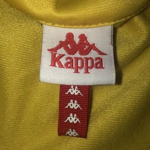 Bright yellow kappa jacket